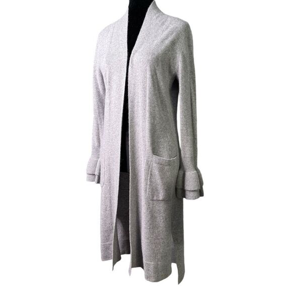 Isaac Mizrahi Live Long Cashmere Cardigan XXS - Picture 2 of 9